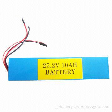 Li-O2 Battery Pack with Epoxy Board and PVC Materials